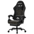 Massage Gaming Chair with 360°-Swivel and Headrest - ElectronAge