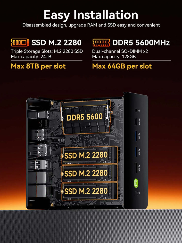 GMKtec NcuBox K12 MINI PC Ryzen 7 - ElectronAge