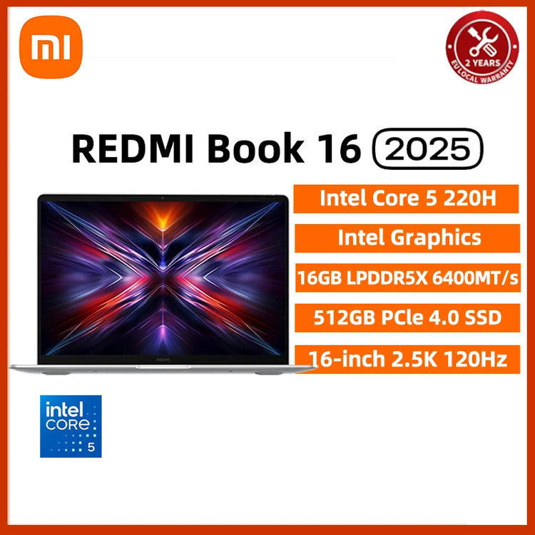 Xiaomi REDMI Book 16 Laptop 2025 - ElectronAge