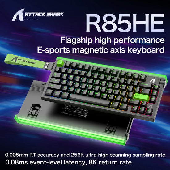 R85 ATTACK SHARK R85HE Magnetic Keyboard - ElectronAge