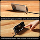 Sideways Phone Charger,Invisible Stand Charging Cable,Built In Phone Stand Charging Cord with Folding Phone Stand 2-in-1 Holder