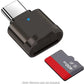 Type-C TF Mobile Card Reader Zinc Alloy USB 3.1 Type-C Huawei  Laptop Multi functional OTG Card Reader