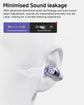 QCY Crossky C30 Ear Clip Earphones Bluetooth 5.4 Wireless Open Ear Sports TWS Earbuds Dual-Connection Headphones