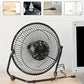 4/6/8" Desktop Portable USB Electric Desktop Fan with 2 Adjustable Speeds 4 Blades for Strong Airflow, And 360° Adjustable Angle