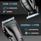 Professional Barber Clippers & Trimmer Set - Cordless Hair Clipper for Men, Fade Haircut Kit