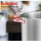 BioloMix Kitchen Food Stand Mixer, Blender, Quiet Motor, Cream Egg Whisk, Whip Dough Kneader, 6-Speed, 1200 W, 6 L, DC - ElectronAge