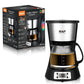 0.6L Electric Drip Coffee Makers 600W Household Coffee Machine 5 Cup Tea Coffe Pot Compact Coffee Maker with Reusable Filter