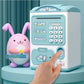 Banknote fingerprint deposit box Electronic ATM Coin deposit box Cash safe Large space bank Children&