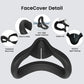 8 in 1 for Oculus Quest 2 Accessories Face Cushion Cover for Quest 2 Contorller Grips Lens VR Silicone Covers VR Shell Cover