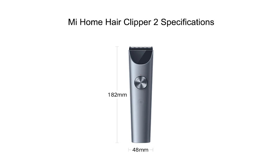 Xiaomi MIJIA Hair Clipper 2 Cutting Machine Trimmer - ElectronAge