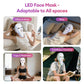 7 Colors LED Facial Mask with Neck LED Light Photon Mask Skin Rejuvenation Anti Acne Beauty Device Face Lifting Firm Massager