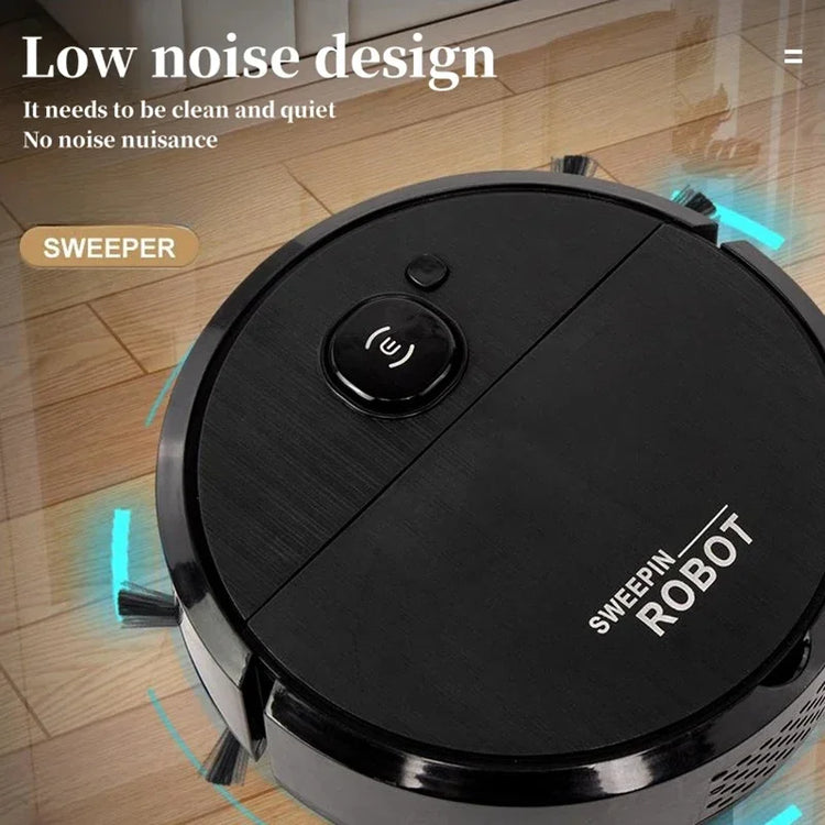 XMSJ 2026 3-in-1 Strong Suction Smart Sweeping Robot - ElectronAge