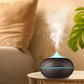 Ultrasonic Aromatherapy Diffuser with 6 Essential Oils, Remote Control Cool Mist Humidifier, 18.6oz Capacity, with Auto Shut-Off