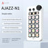 Ajazz N1 Programmable Macro Keyboard - ElectronAge