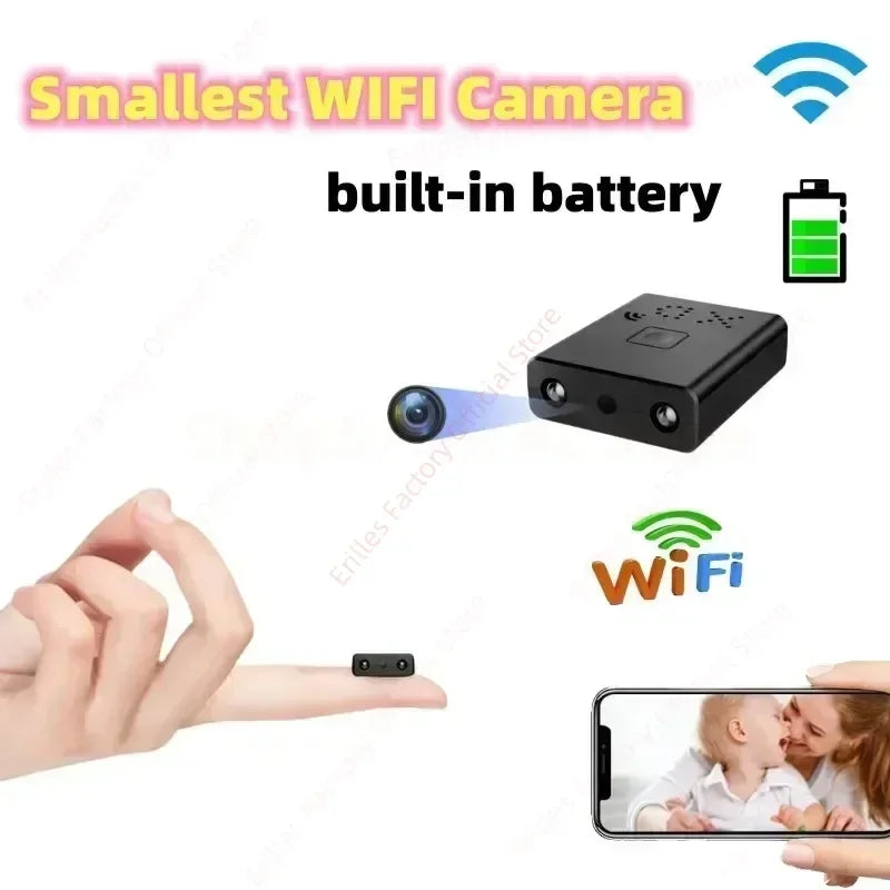 1080P HD Ultra Mini Camera WIFI Smart Home Security - ElectronAge