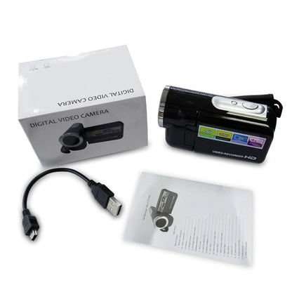 2.4 Inch HD Camera 1080P 16MP Digital Camera 2.4 Inch Rotatable Camcorder Video Recorder HD Video Camcorder