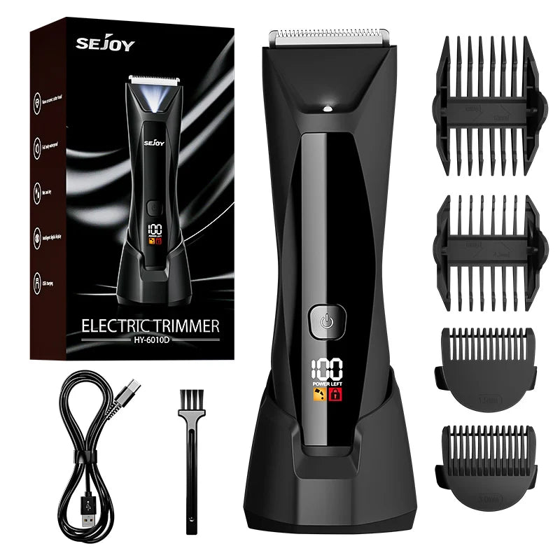 SEJOY Body Pubic Hair Trimmer for Men - ElectronAge