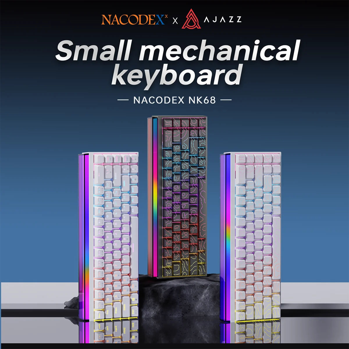 Ajazz NK68 Mechanical Gaming Keyboard - ElectronAge