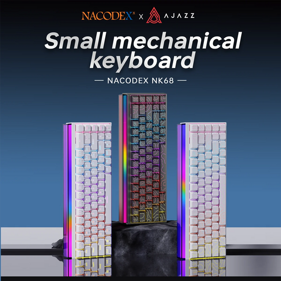 Ajazz NK68 Mechanical Gaming Keyboard - ElectronAge