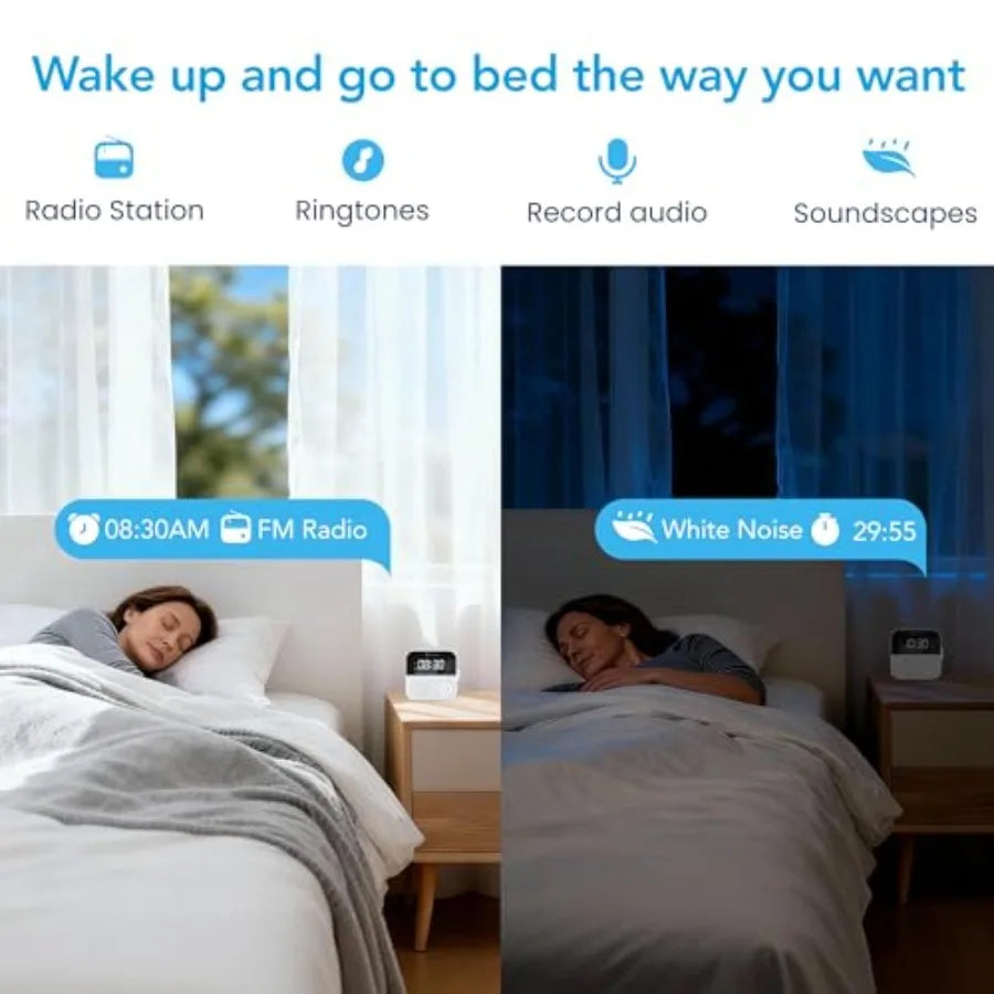 Wi-Fi Alarm Clock Radio - ElectronAge