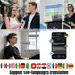AI Translation Smart Glasses, Anti-blue light lens, Support 160+ languages real-time translation, Stylish audio glasses.
