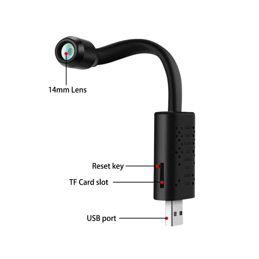 Virwir Mini Camera 4MP Wifi Night Vision - ElectronAge