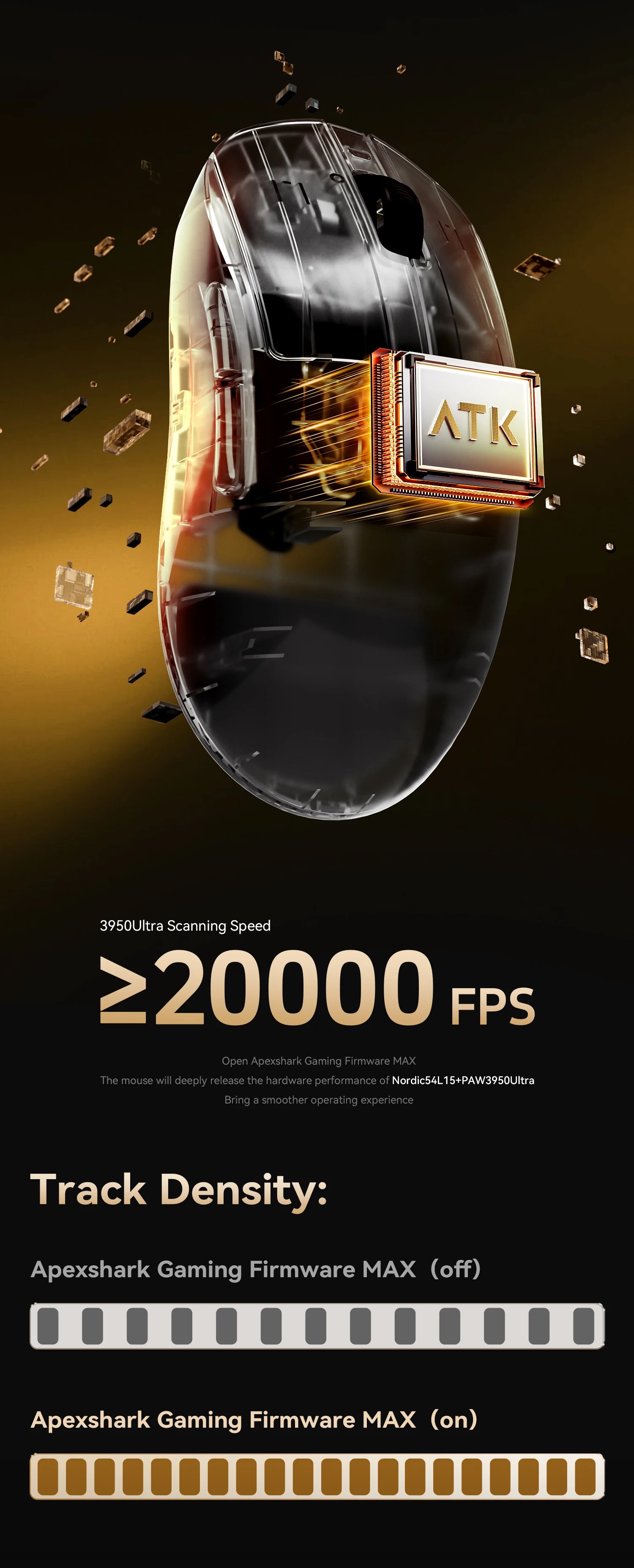 ATK A9 Air Ultimate Wireless Gaming Mouse - ElectronAge
