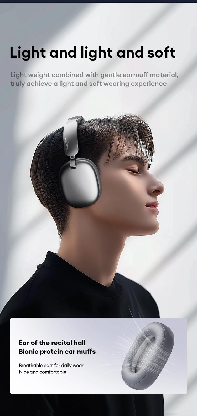Lenovo TH60 Gaming Wireless Headphone - ElectronAge
