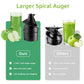 BioloMix Cold Press Juicer with 75mm Feed Chute, 200W 40-65RPM Powerful Motor Slow Masticating Juice Extractor Fits Whole Fruits - ElectronAge