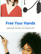 2.4G Wireless Professional Neckband Headset Microphone One to Two Wireless Headset Business Laptop Conference Microphone