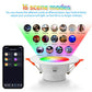 APWIKOGER 1-16PCS 10W Smart LED Downlight Bluetooth Ceiling Lamp