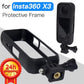 Roreta For Insta 360 X3 Protective Camera Housing Frame Case for Insta 360 X3 Anti Fall Action Frame Camera Mount Accessories