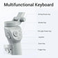 Tangxi 3 Axis Phone Stabilizer Bluetooth Selfie Stick with Smart AI Tracking and Built in Tripod Fill Light for Video Recording