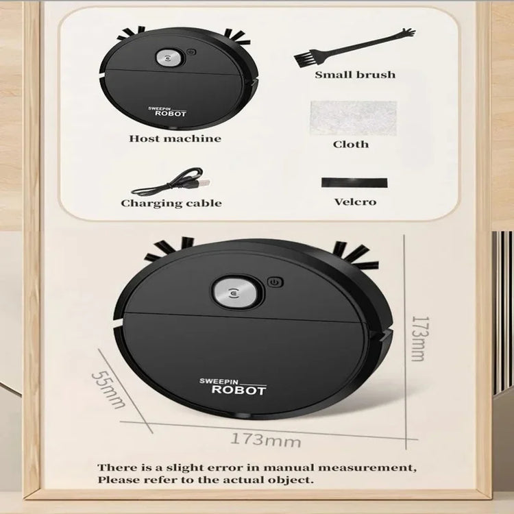 XMSJ 2026 3-in-1 Strong Suction Smart Sweeping Robot - ElectronAge