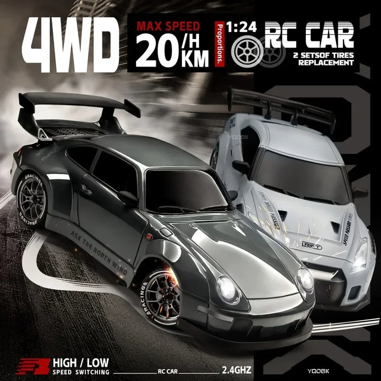 4WD RC Drift Car 1:24 2.4GHz Limited Edition - ElectronAge