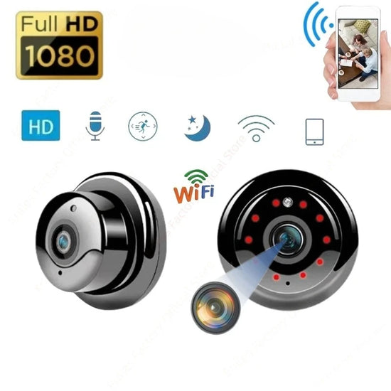 Erilles 1080P HD Mini Wifi Camera Smart Home Security - ElectronAge
