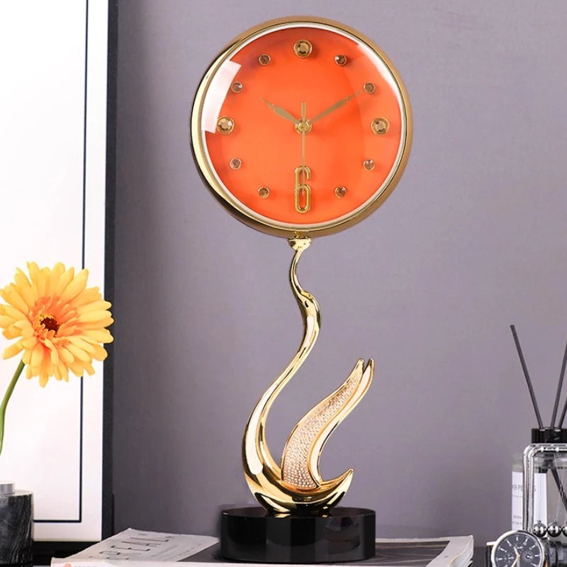European Style Restaurant Desktop Desk Clock - ElectronAge