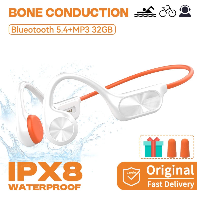 VAORLO Bone Conduction Wireless Headphone - ElectronAge