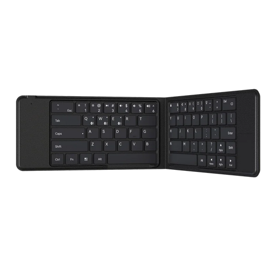 BOW Folding Smart Touch Bluetooth Keyboard for HUAWEI Mate XT/Mate X6/Mate 70 Series DESIGN FOR HUAWEI Tablet/Laptop