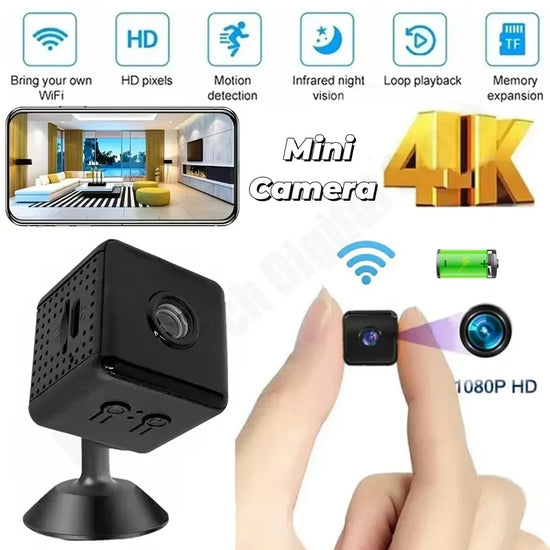 BMAD Mini Camera Wireless WiFi  Security Night Vision Camera 2025