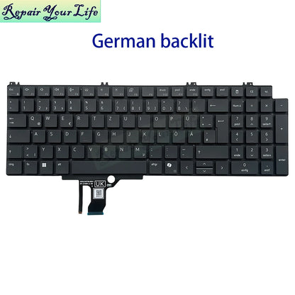 REPAIR YOUR LIFE German French Backlight Keyboard - ElectronAge