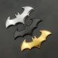 1PCS 3D Bat Shape Car Stickers Cool Metal Badge Car Logo Emblem Sticker Decal Motorcycle Car Styling Decoration Accessories