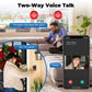 Tuya WiFi Doorbell, Wireless Camera Bell for Home Security, Compatible with Alexa & Google, DC/AC/Battery Powered