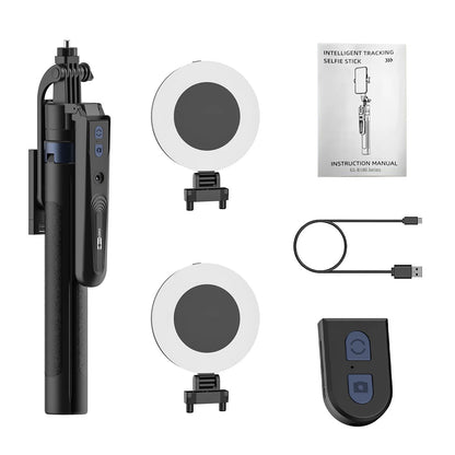 Selfie Stick Gimbal Stabilizer For Smartphone With Bluetooth Remote Intelligent AI Follow-Up Anti Shake Pan Tilt Tripod
