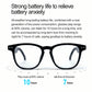 AI Translation Smart Glasses, photochromic lenses, support 160+ languages real-time translation, fashionable audio glasses.