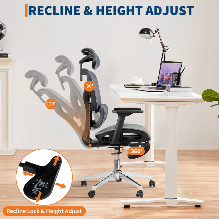 HiMISS Ergonomic High Back Mesh Office Chair - ElectronAge