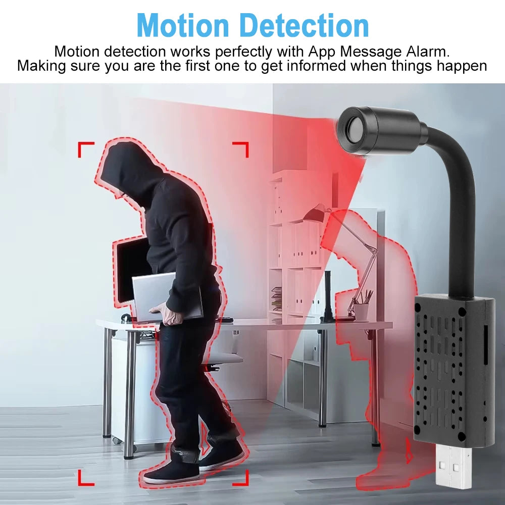 HD 1080P Mini Camera Night Vision Wifi Camera - ElectronAge