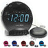 Dual Alarm Clock with Bed Shaker - ElectronAge