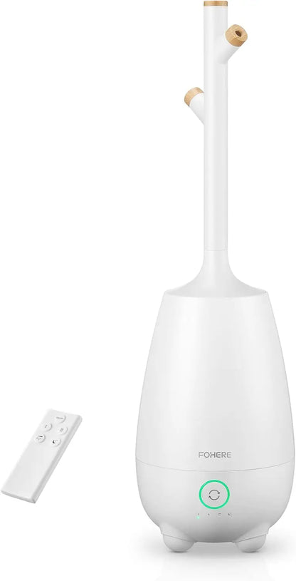 5L Quiet Cool Mist Humidifier with Essential Oil Diffuser, Remote Control, Smart Humidistat for Bedroom Large Room Home