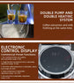 Rotary Pump Coffee Machine Home/commercial Espresso Coffee Maker 0.5L+ 1L Boliers PID Temperture Control Connect External Water